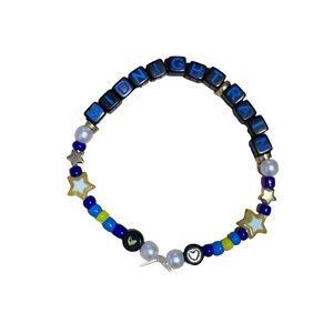 Taylor Swift Handmade Friendship Beaded Bracelet “Midnight Rain”